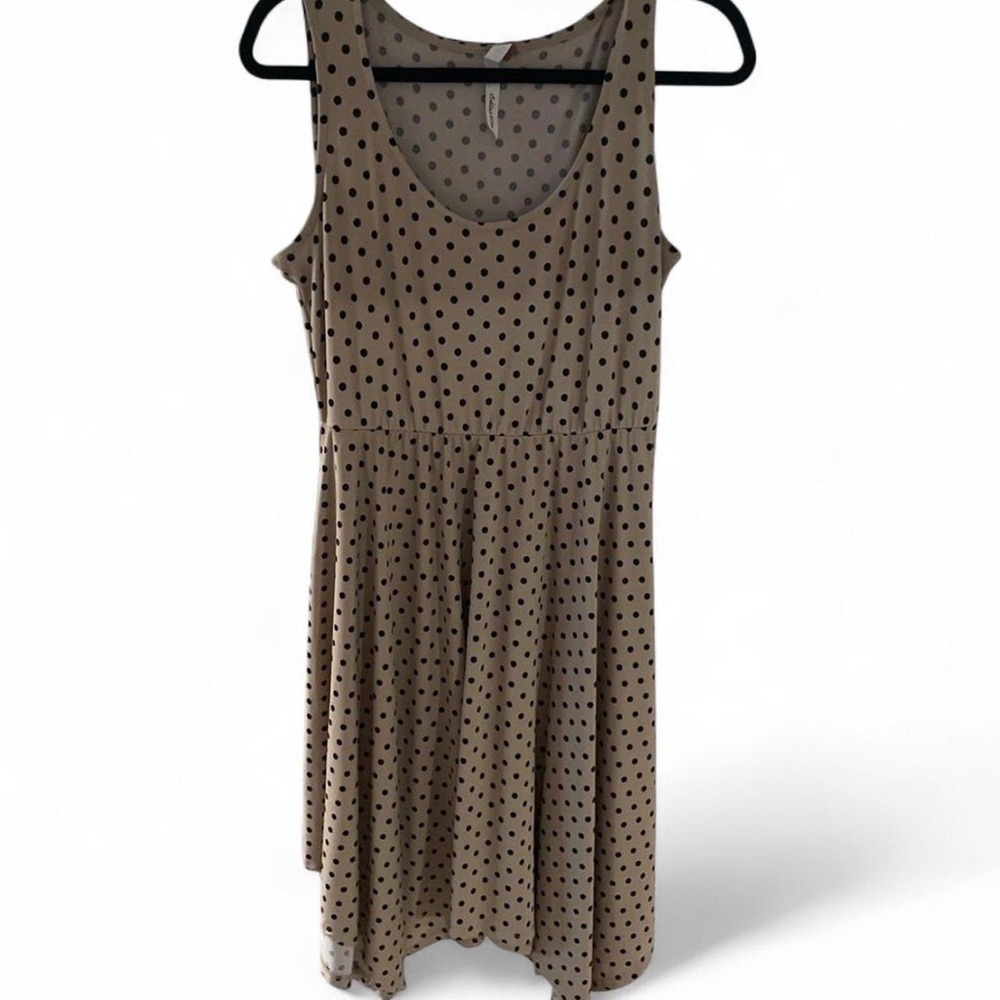 Polka Dot Sleeveless Dress